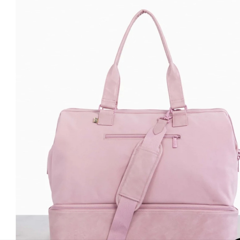 NWT BEIS Weekender bag in Atlas Pink